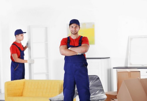 Local removal team planning a move in Docklands apartments