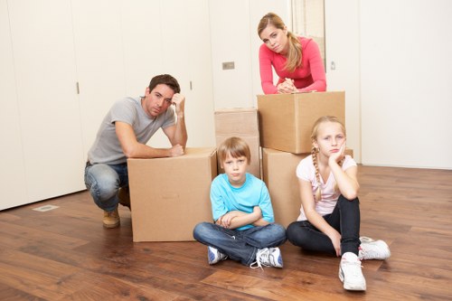 Local movers handling an apartment relocation with lift access in Docklands