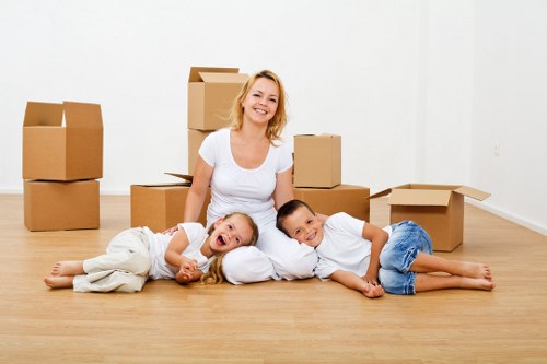 Van transport service for residential and office moves in Docklands