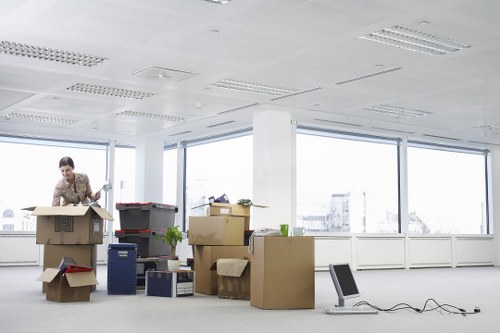 Removal team planning a Docklands apartment move with building access in mind