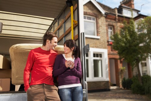 Careful loading and transport for Docklands moving jobs