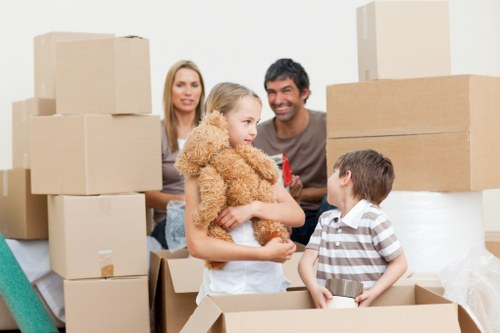 Docklands office relocation service with packing and setup support